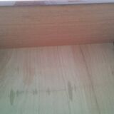 Old vintage chest of drawers with compass foot