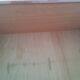Old vintage chest of drawers with compass foot