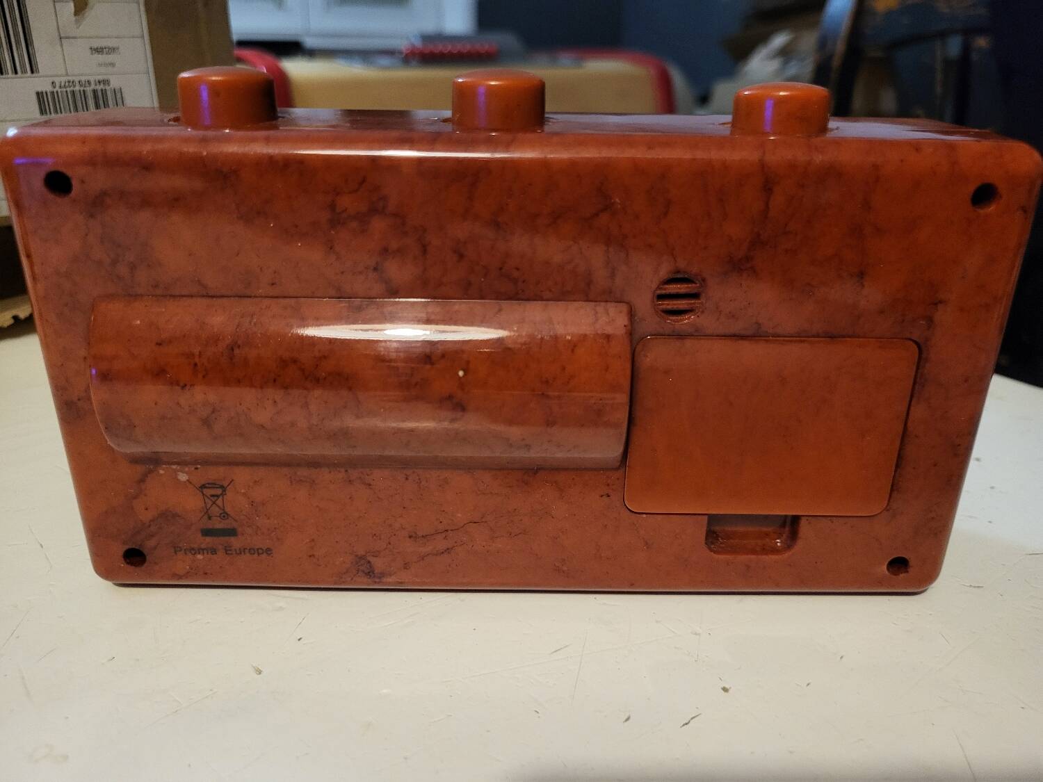 Vintage flip flap alarm clock