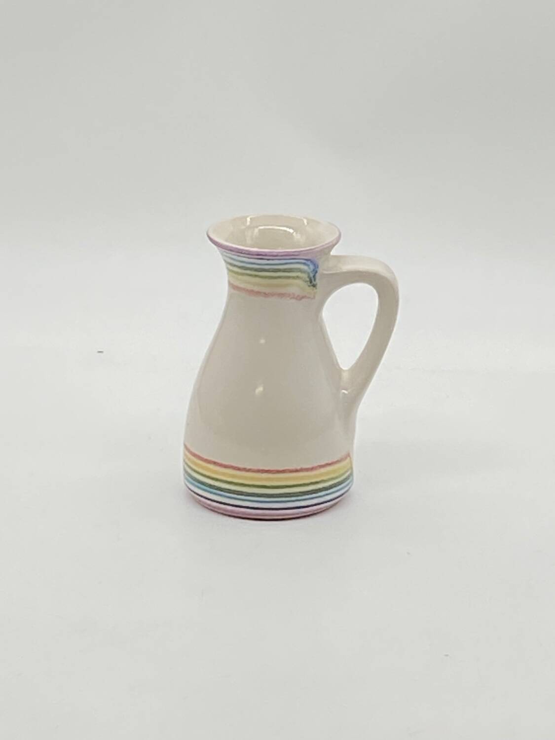 Vase / soliflore / pitcher, bay w. germany, vintage rainbow