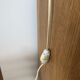 Lampe pied pierre vintage
