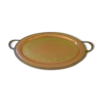 Large U.S. copper serving tray