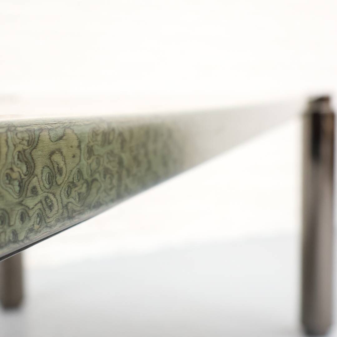 Table à manger par FA Porsche pour Castelli années 1980