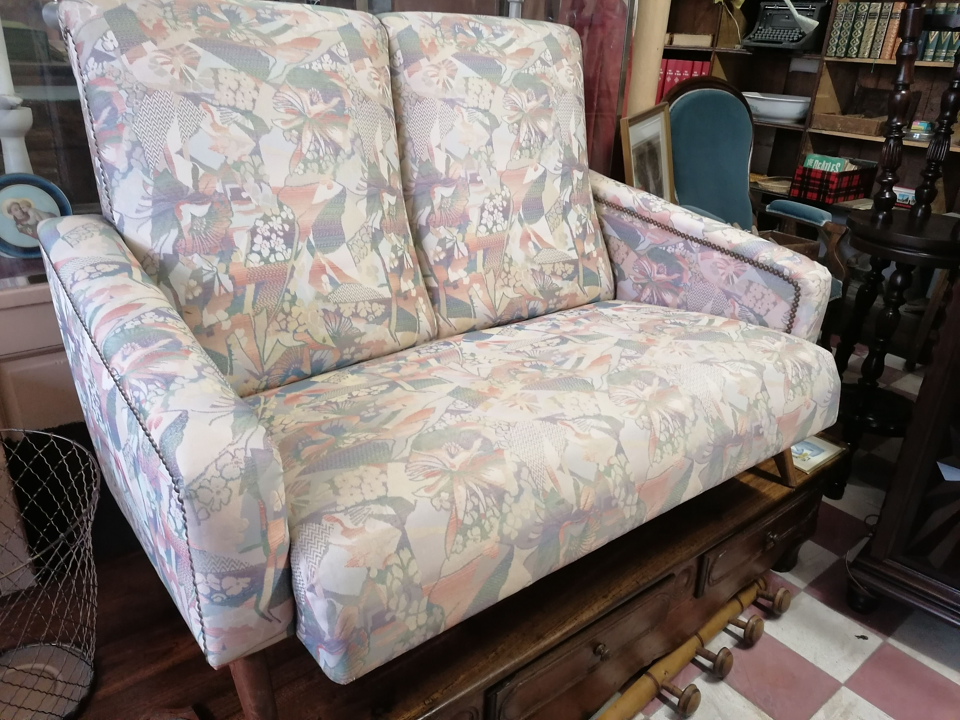 Vintage 2-seater bench