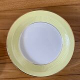 Yellow/golden soup plates