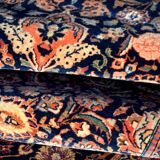 Persian Oriental Carpet Iran KASHAN Wool and Silk - Size: 1.32 X 2.00 Metres