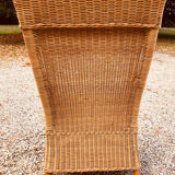 Rattan armchair