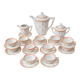 Limoges porcelain tea set? approx. 1950 (26 pieces)