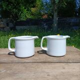 Milk Jugs x2 - Porcelain