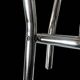 Vintage chrome metal magazine rack
