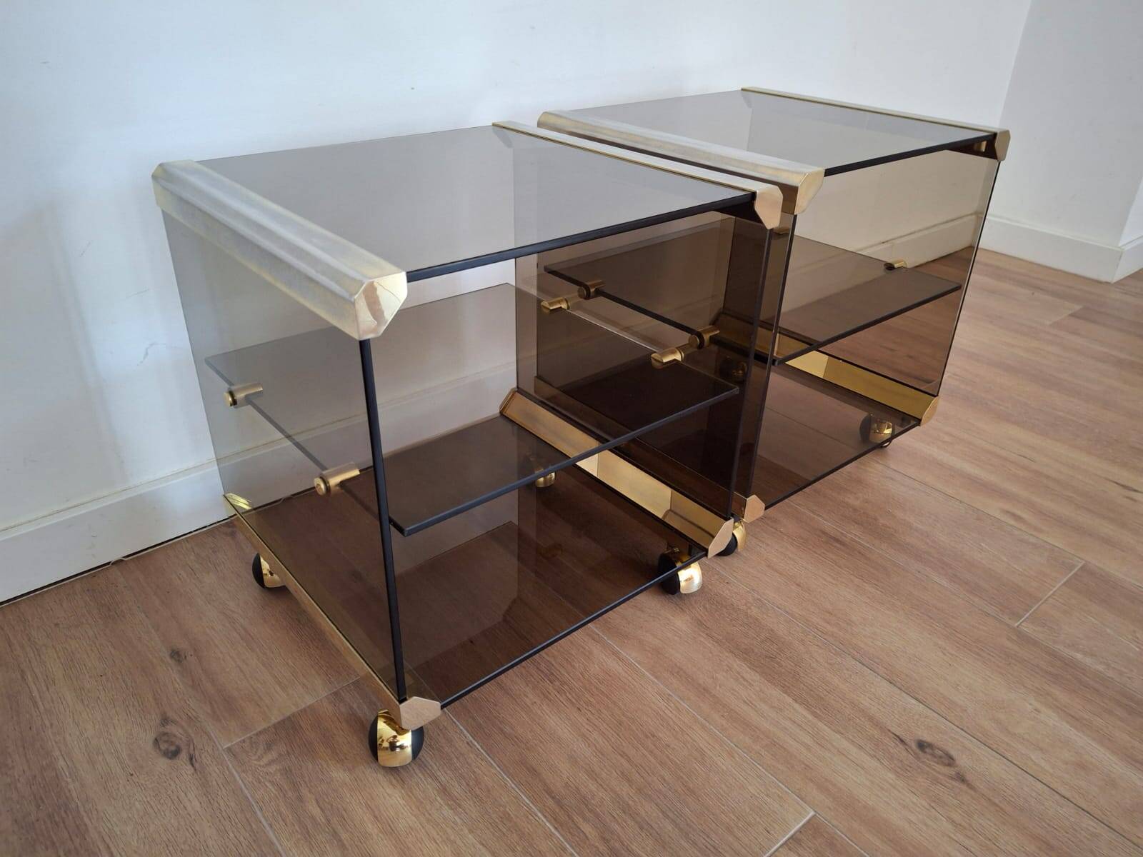 Pair of Italian Coffee Tables, 1970s
