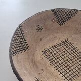 Old Rif pottery salad bowl