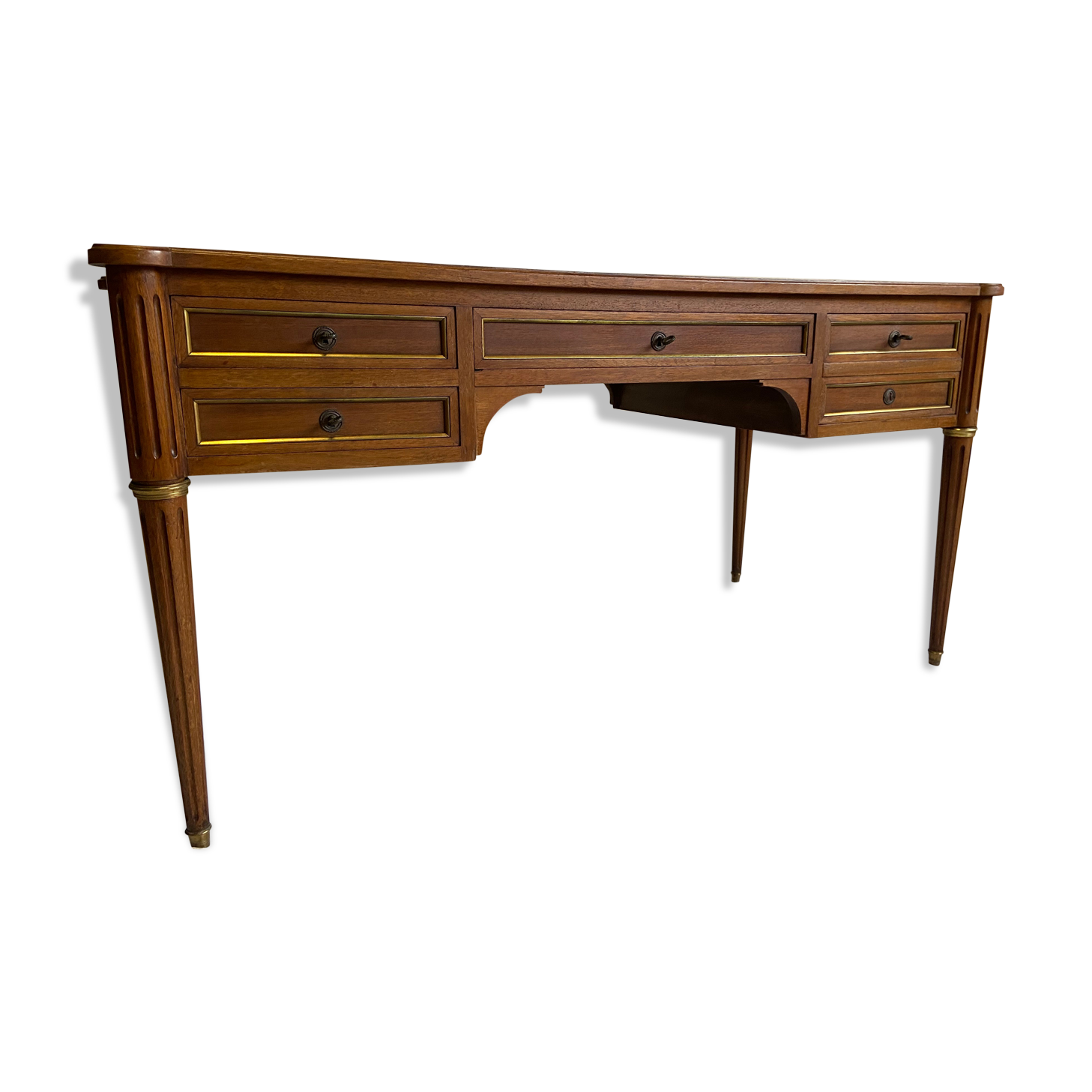 Louis XVI-style mahogany desk 1940