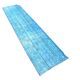 2x9 Vintage Light Blue Kitchen Runner Rug, 65x276Cm