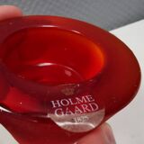 Reversible glass candlesticks with a conical shape for tealights or candles