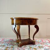Guéridon, Table De Salon En Acajou D’époque Empire XIX Eme Siècle