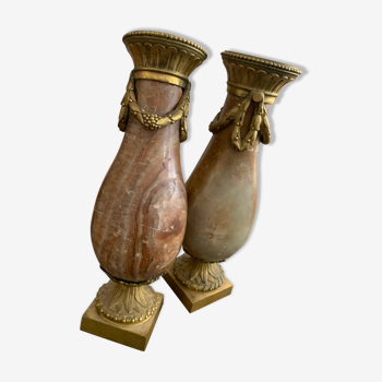 Paire de 2 vases anciens