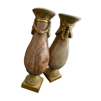 2 antique vases