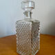 Vintage glass decanter