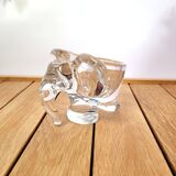 Vannes crystal elephant ashtray