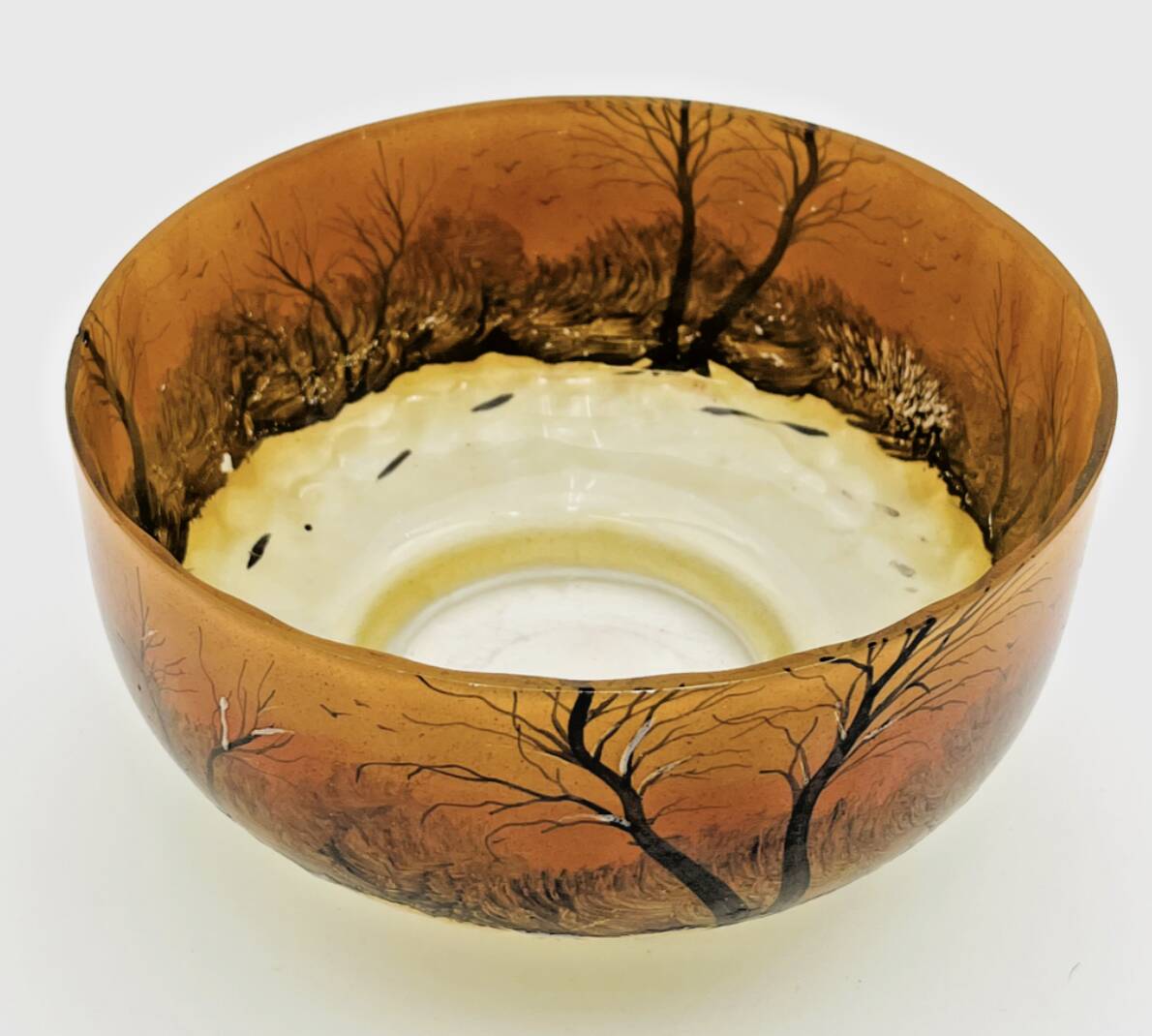 Glass cup François-Théodore Legras (1839-1916)