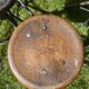6 adjustable industrial workshop stools, 50s/60s