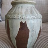 Vintage Greber vase signed les Fontainettes