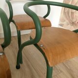 Nursery school chairs by Jacques Hitier, 50s