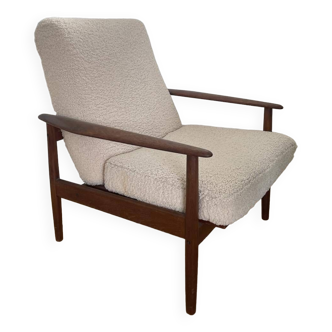 Teak armchairs