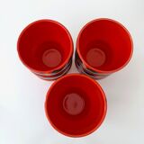 Punch bowl set with 12 cups, Wächtersbach Keramik Germany