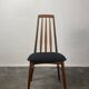 Scandinavian Eva chair by Niels Koefoed, fabric, 1964