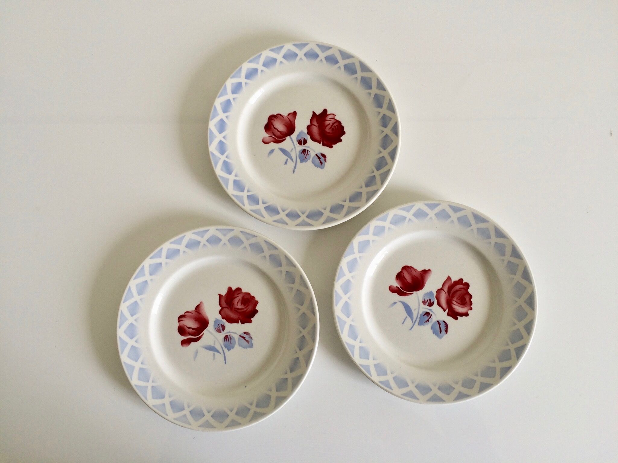 Dessert plates Badonviller