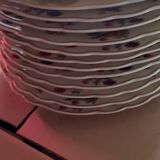 12 plates dessert Limoges 40s brand Ulim