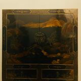 Bar furniture / coat of arms Chinese lacquered entrance