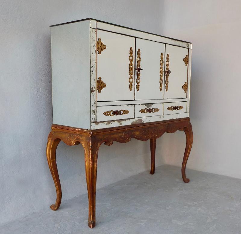 Meuble bar baroque italien