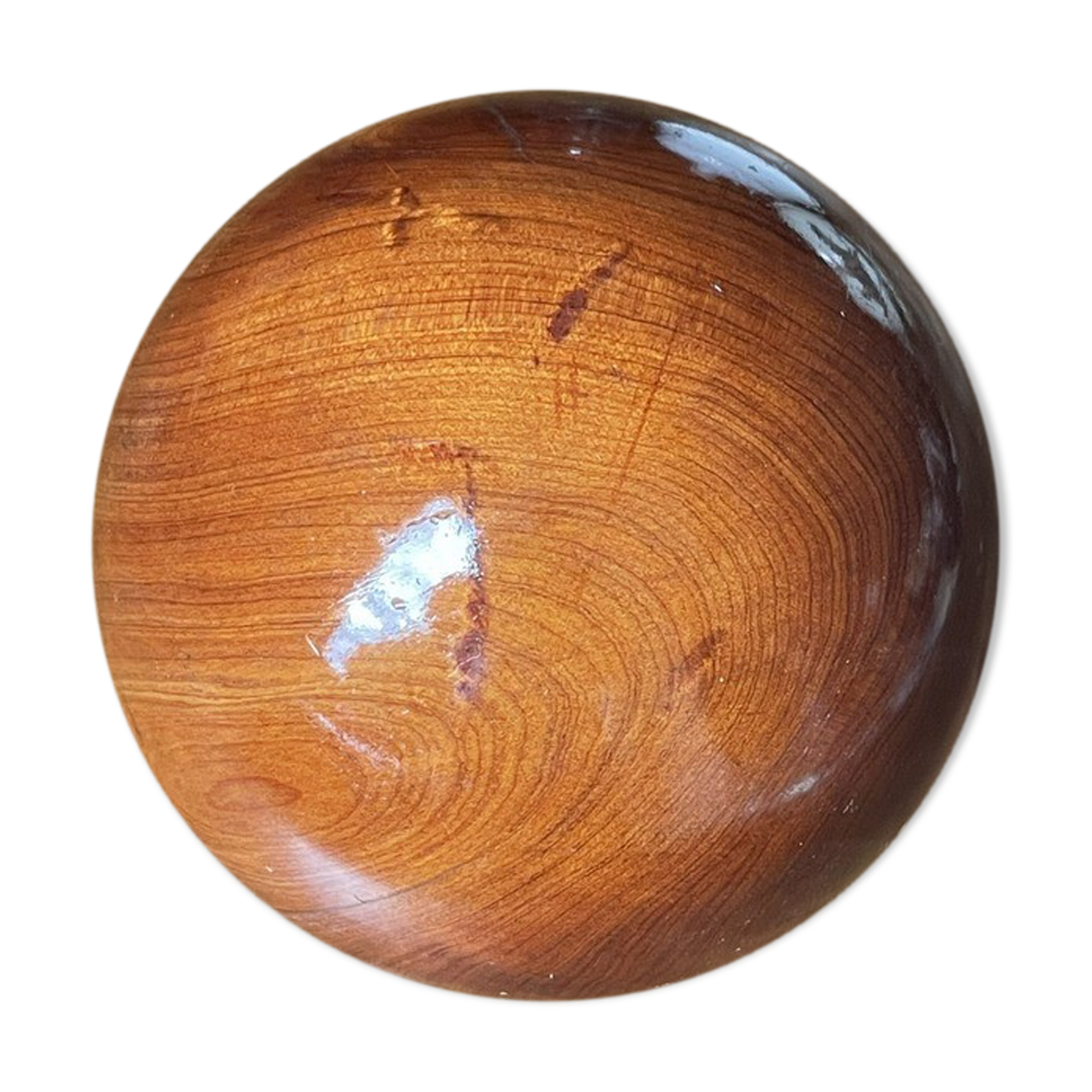Rare wood decoration ball