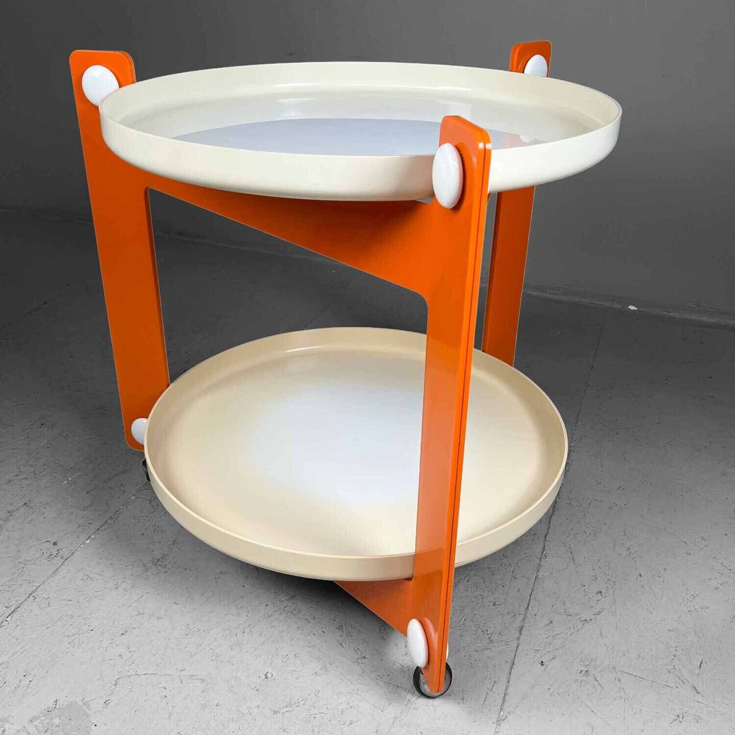 Trolley by Luigi Massoni for Guzzini, Italy