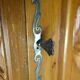 Carved wooden jam maker popular craft Hautes Alpes