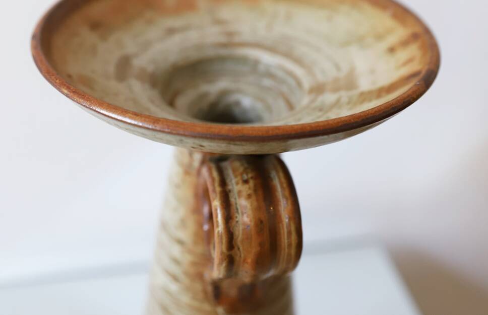 stoneware vase