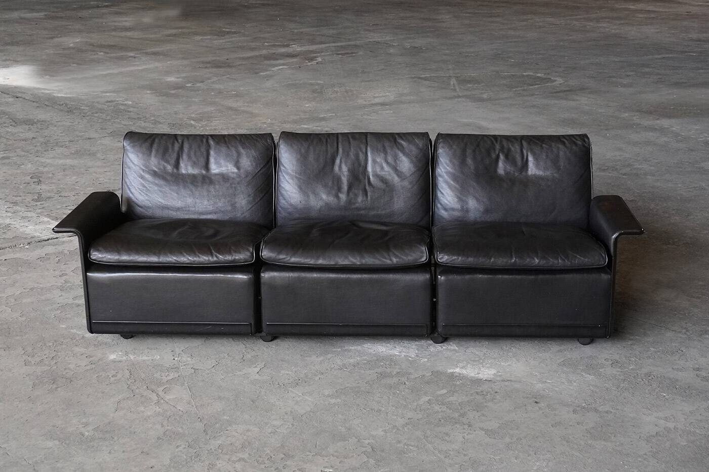 Dieter Rams 3-seater sofa for Vitsoe, Germany 1990s