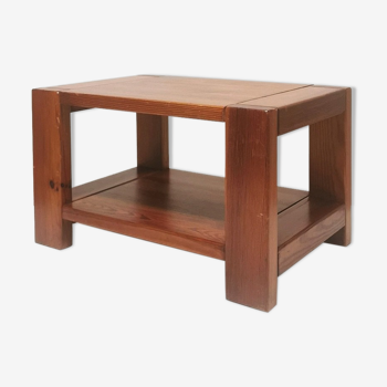 Side table in elm, 1979