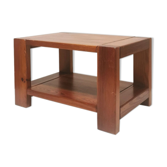Side table in elm, 1979