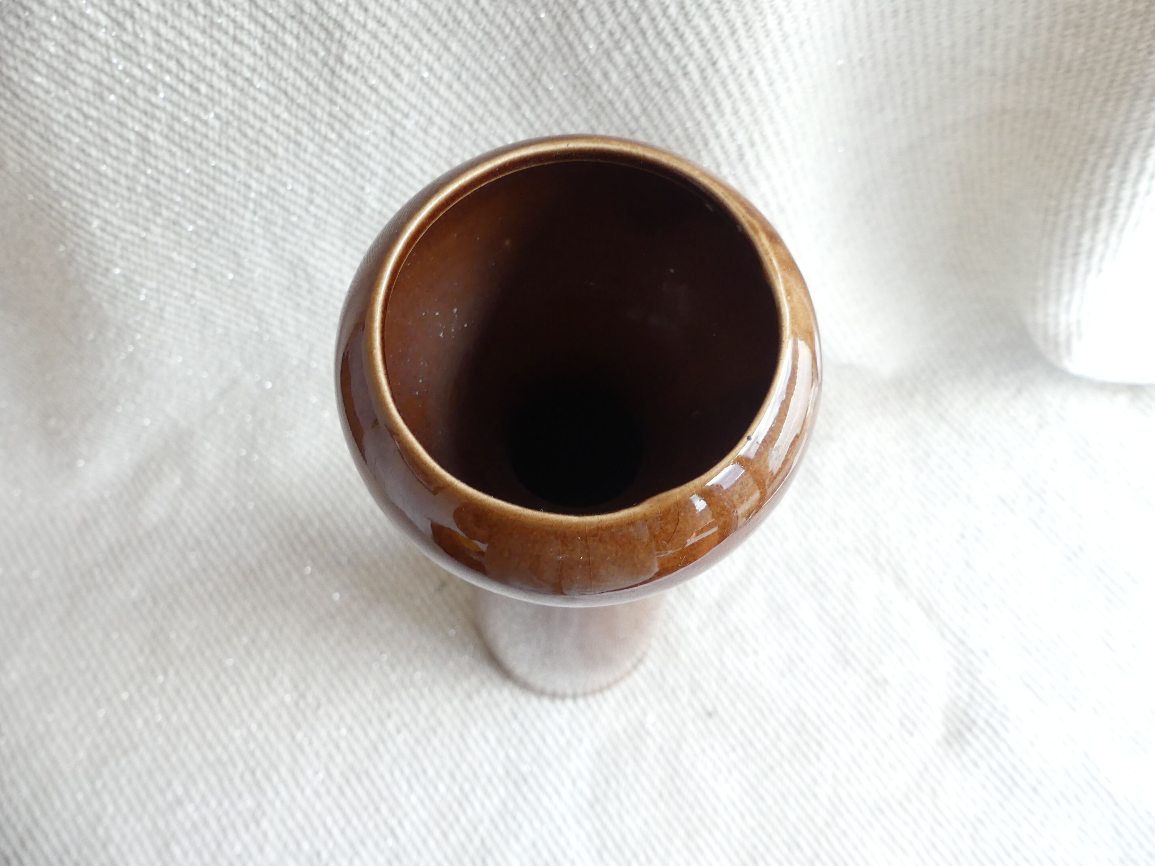 Original brown vase