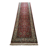 Tapis couloir Hereké fait main neuf