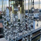 Vintage Italian Cascade 3-Light Chandelier with Tassels
