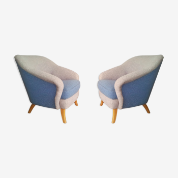 Pair of danish armchairs 50/60 years