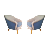Pair of danish armchairs 50/60 years