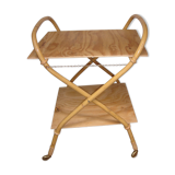 Rattan rolling table, 1970