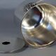 Christofle silver metal ice bucket decorated with palm leaves Superb condition SB907