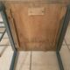 Paire de chaises, chevets d’internat vintage